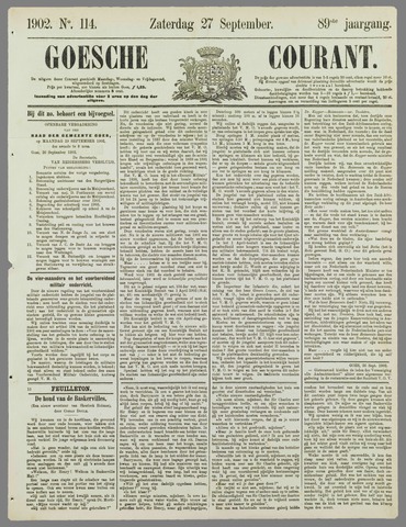 Goessche Courant 1902-09-27