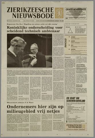 Zierikzeesche Nieuwsbode 1992-12-07