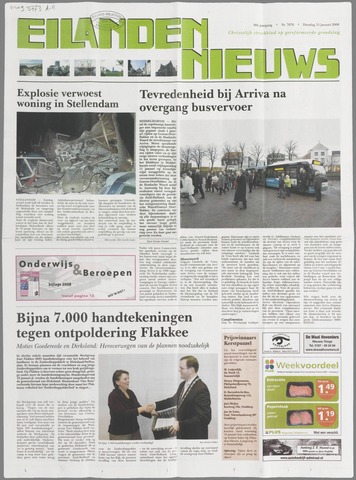 Eilanden-nieuws. Christelijk streekblad op gereformeerde grondslag 2008-01-15