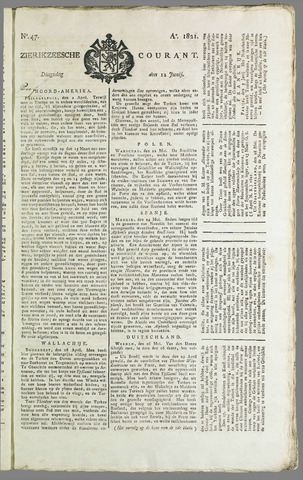 Zierikzeesche Courant 1821-06-12