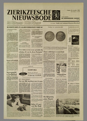 Zierikzeesche Nieuwsbode 1966-11-18
