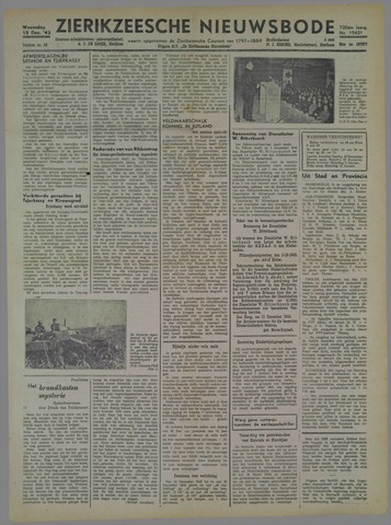 Zierikzeesche Nieuwsbode 1943-12-15