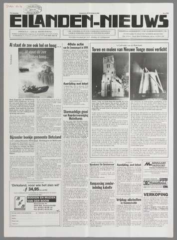 Eilanden-nieuws. Christelijk streekblad op gereformeerde grondslag 1998-10-20