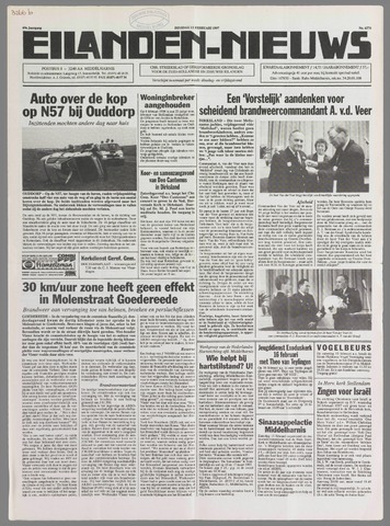 Eilanden-nieuws. Christelijk streekblad op gereformeerde grondslag 1997-02-11