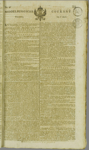 Middelburgsche Courant 1815-04-06
