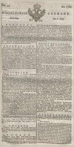 Middelburgsche Courant 1769-05-06
