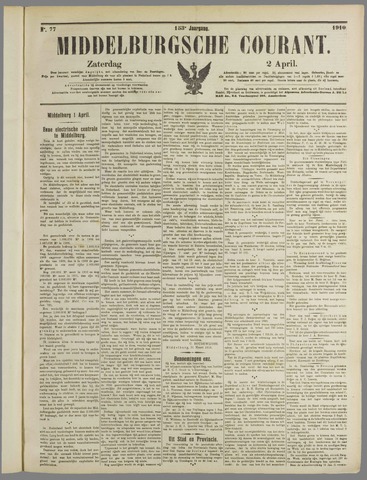 Middelburgsche Courant 1910-04-02