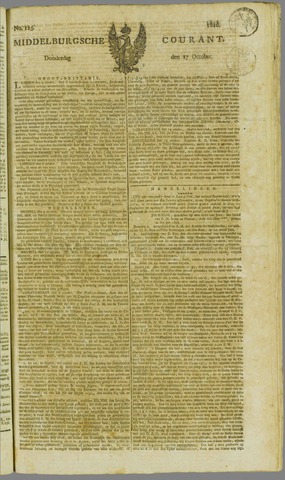 Middelburgsche Courant 1816-10-17