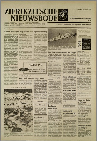 Zierikzeesche Nieuwsbode 1966-12-02