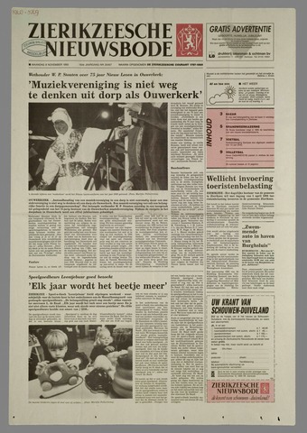 Zierikzeesche Nieuwsbode 1993-11-08