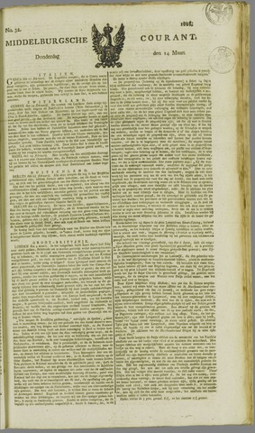 Middelburgsche Courant 1816-03-14
