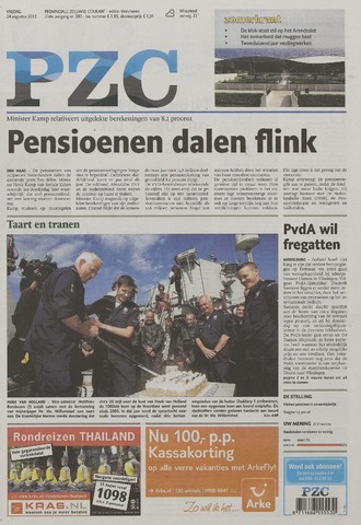 Provinciale Zeeuwse Courant 2012-08-24