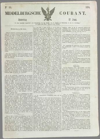Middelburgsche Courant 1874-06-27