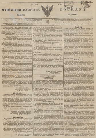 Middelburgsche Courant 1839-10-29