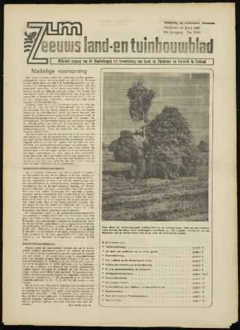 Zeeuwsch landbouwblad ... ZLM land- en tuinbouwblad 1967-07-21