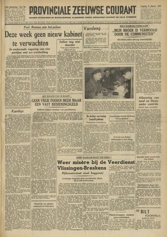 Provinciale Zeeuwse Courant 1951-03-09