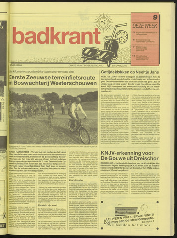 Schouwen's Badcourant 1995-07-27