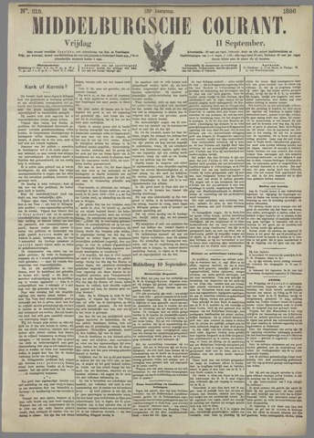 Middelburgsche Courant 1896-09-11