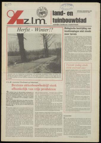 Zeeuwsch landbouwblad ... ZLM land- en tuinbouwblad 1980-11-07
