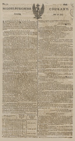 Middelburgsche Courant 1816-07-27