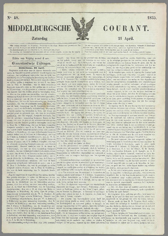 Middelburgsche Courant 1855-04-21