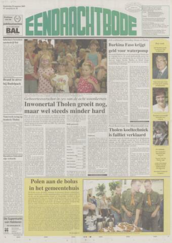Eendrachtbode /Mededeelingenblad voor het eiland Tholen 2009-08-20