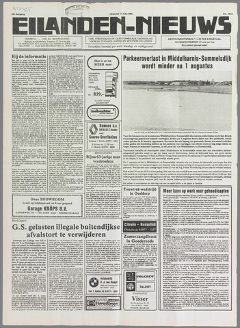 Eilanden-nieuws. Christelijk streekblad op gereformeerde grondslag 1986-07-11