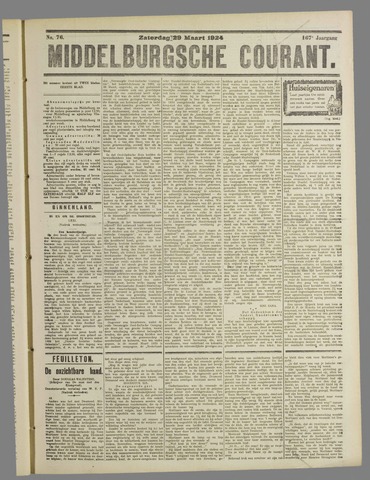 Middelburgsche Courant 1924-03-29