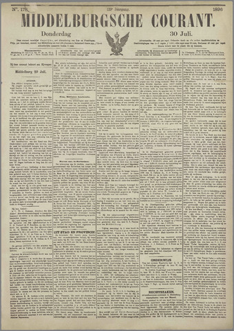 Middelburgsche Courant 1896-07-30