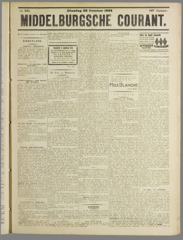 Middelburgsche Courant 1924-10-28