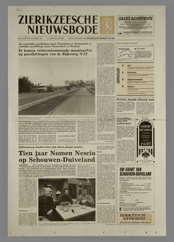 Zierikzeesche Nieuwsbode 1992-11-05