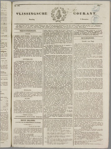 Vlissingse Courant 1847-12-06