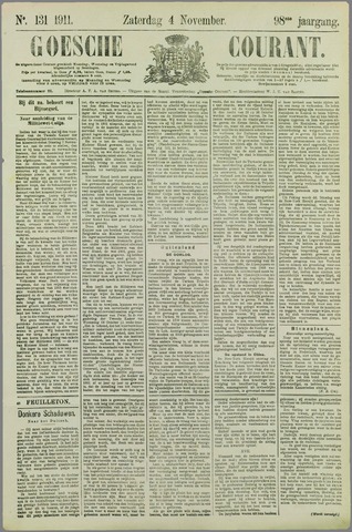 Goessche Courant 1911-11-04