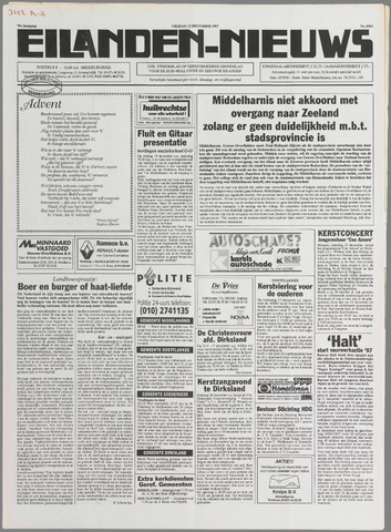 Eilanden-nieuws. Christelijk streekblad op gereformeerde grondslag 1997-12-12