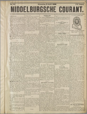 Middelburgsche Courant 1929-07-08