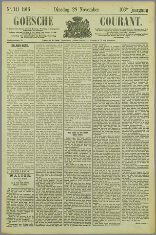 Goessche Courant 1916-11-28
