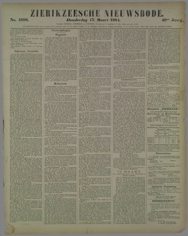 Zierikzeesche Nieuwsbode 1884-03-13