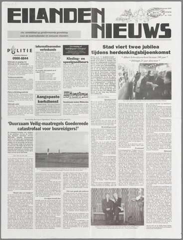Eilanden-nieuws. Christelijk streekblad op gereformeerde grondslag 2005-01-25