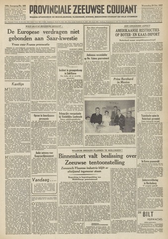 Provinciale Zeeuwse Courant 1952-10-29