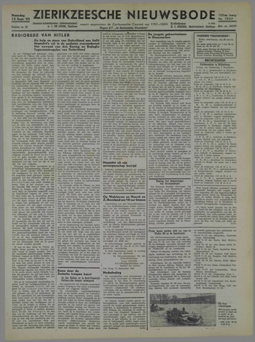 Zierikzeesche Nieuwsbode 1943-09-13