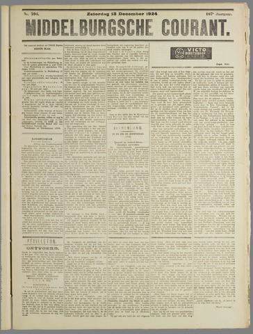 Middelburgsche Courant 1924-12-13