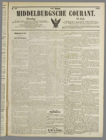 Middelburgsche Courant 1910-07-19
