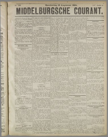 Middelburgsche Courant 1920-08-12