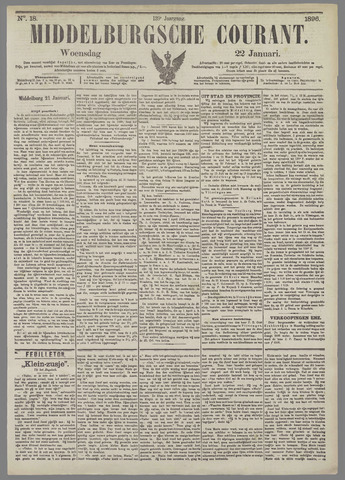 Middelburgsche Courant 1896-01-22