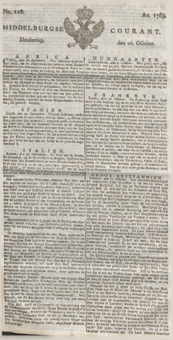Middelburgsche Courant 1769-10-26