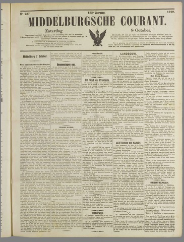 Middelburgsche Courant 1910-10-08