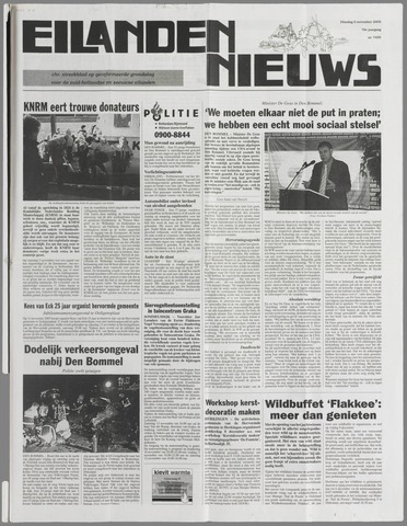 Eilanden-nieuws. Christelijk streekblad op gereformeerde grondslag 2005-11-08