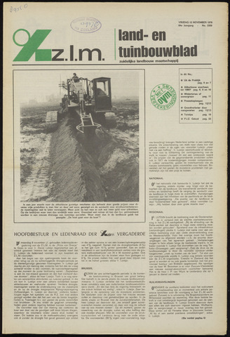 Zeeuwsch landbouwblad ... ZLM land- en tuinbouwblad 1976-11-12