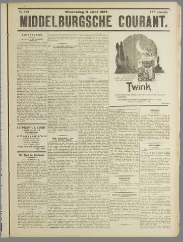 Middelburgsche Courant 1924-06-11