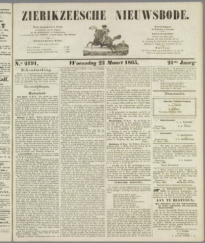 Zierikzeesche Nieuwsbode 1865-03-22